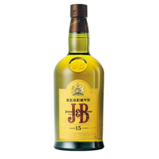 WHISKY J&B 15 ANS RESERVE 70CL X 40°