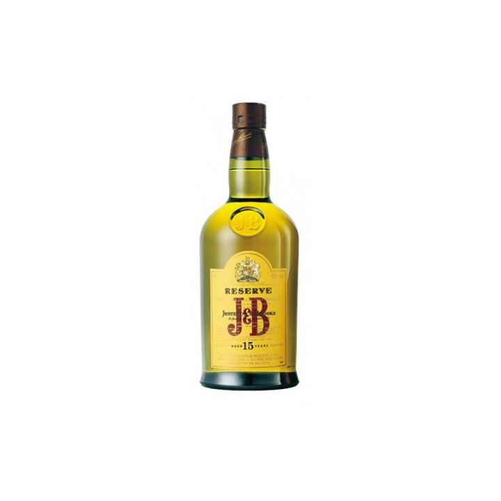 WHISKY J&B 15 ANS RESERVE 70CL X 40°