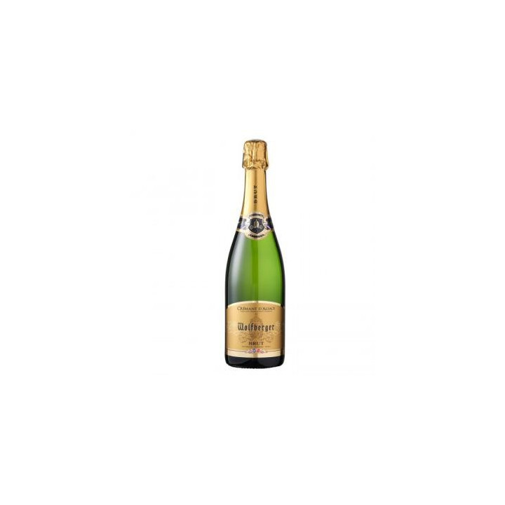 Crémant d'Alsace WOLFBERGER jaune brut 12% (75cl)