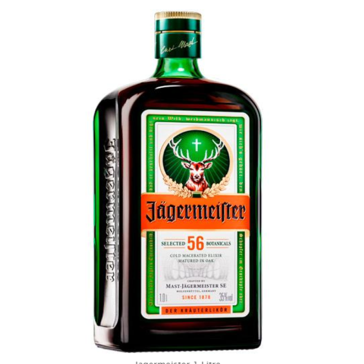 JAGERMEISTER 35° 1L / Liqueur de plantes