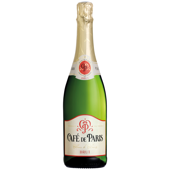 Mousseux CAFE DE PARIS blanc de blancs brut 11,5% (75cl)