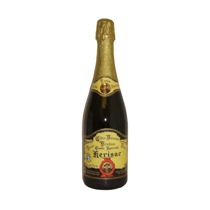 Cidre Breton KERISAC doux 2,5% (75cl)