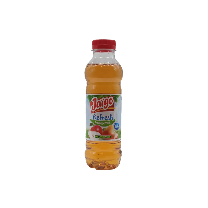 Jus JAÏGO refresh pomme poire (24 x 50cl)