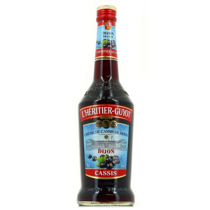 Crème L'HERITIER-GUYOT cassis 15% (70cl)