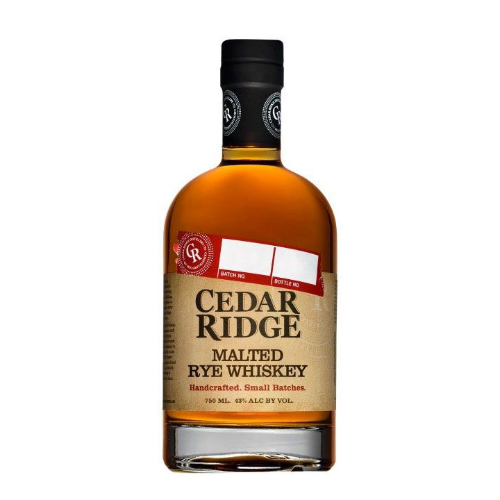 Cedar Ridge Rye Whiskey 43%