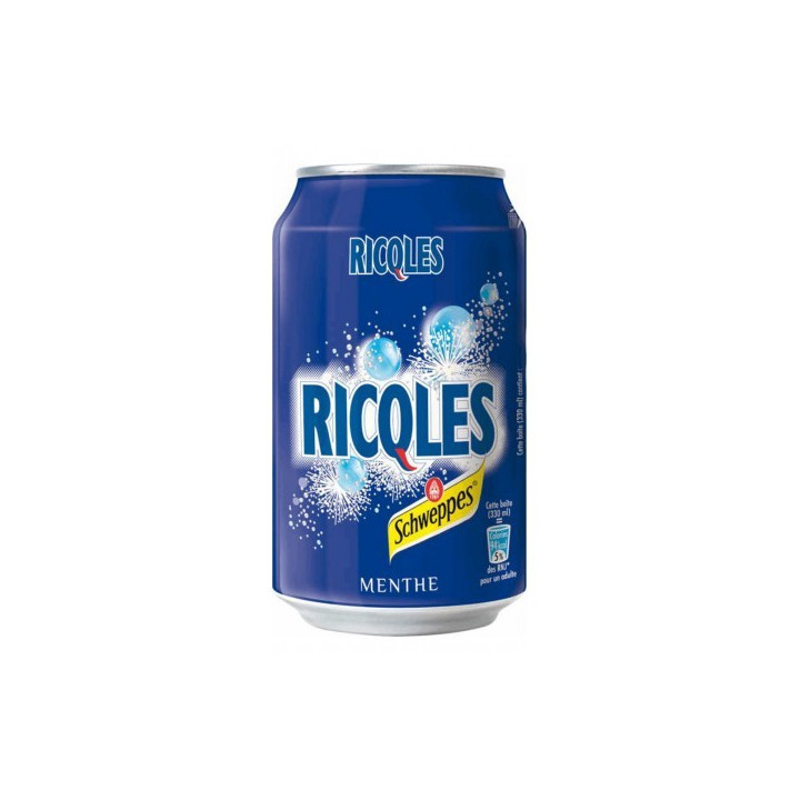 RICQLES MENTHE BOITE 6X33CL