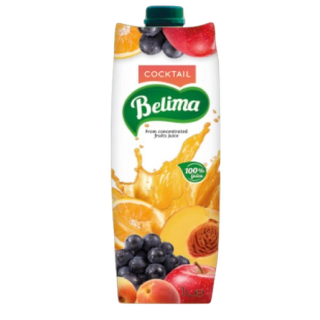 BELIMA PUR JUS COKTAIL  LITRE  2x1L