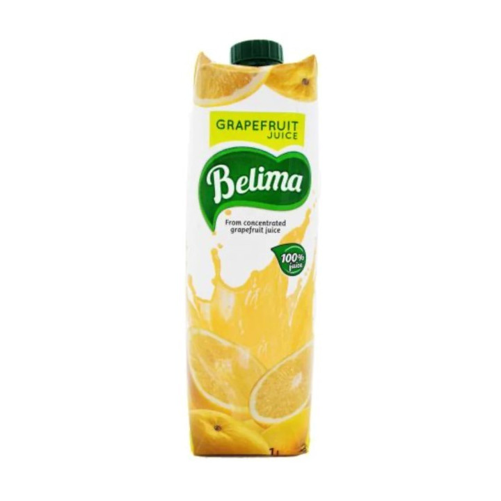 BELIMA PUR JUS PAMPLEMOUSSE LITRE  2x1L