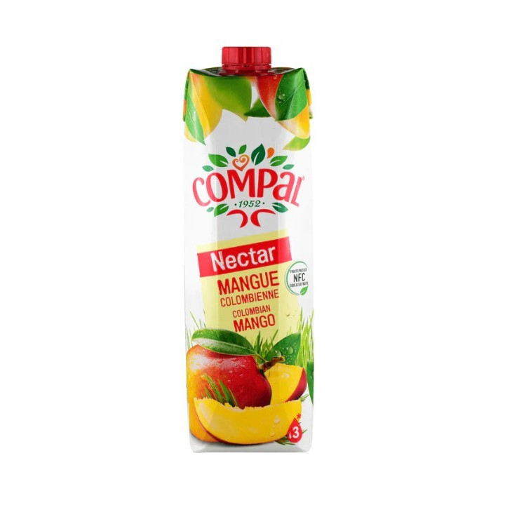 Jus COMPAL nectar mangue (12 x 1L)