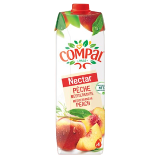 COMPAL NECTAR PECHE 1L