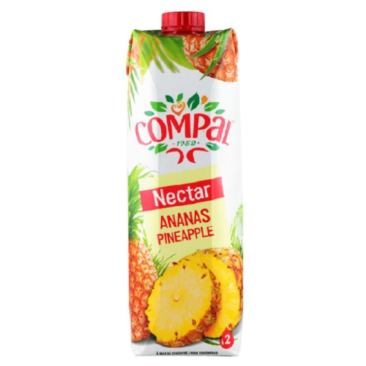 Jus COMPAL nectar ananas (12 x 1L)