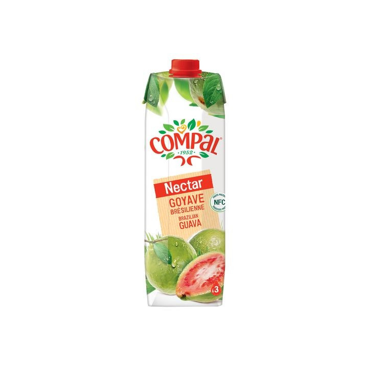 Jus COMPAL nectar goyave (12 x 1L)