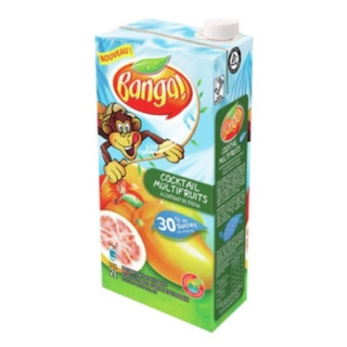 BANGA Multifruits Stévia 2L -30% de sucre