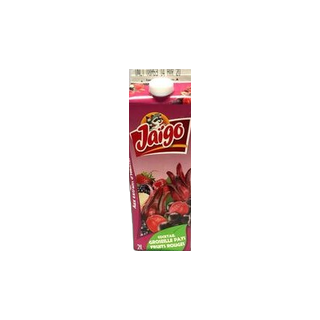 Jaigo Cocktail Groselle Pays Fuits Rouges Brik 6 x 2L