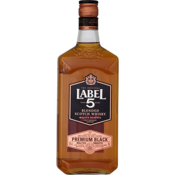 LABEL 5 Premium Black 40° 70cl / Scotch Whisky