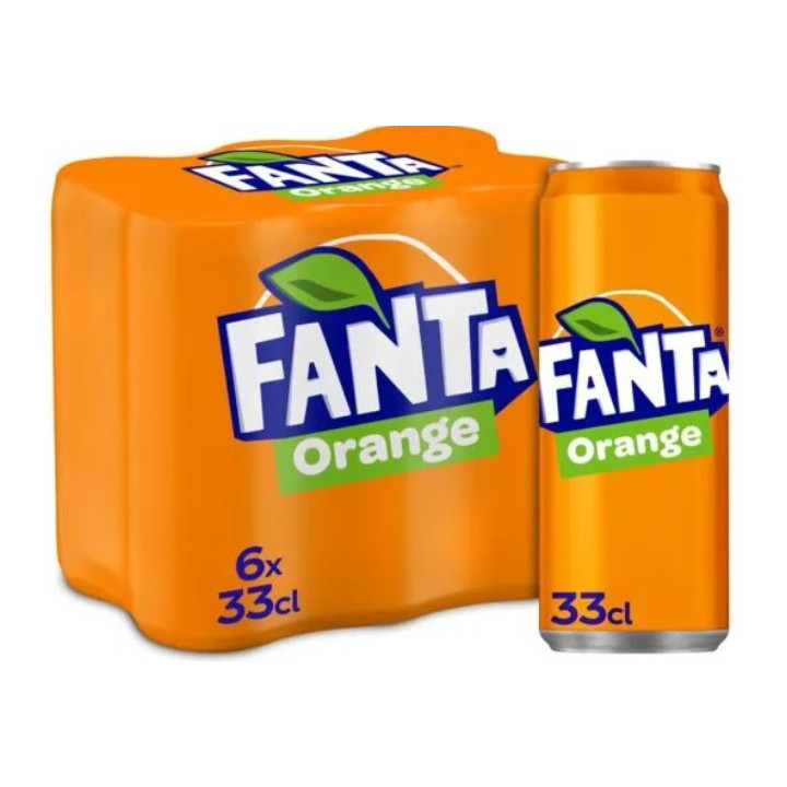 FANTA orange (6 x 33cl)