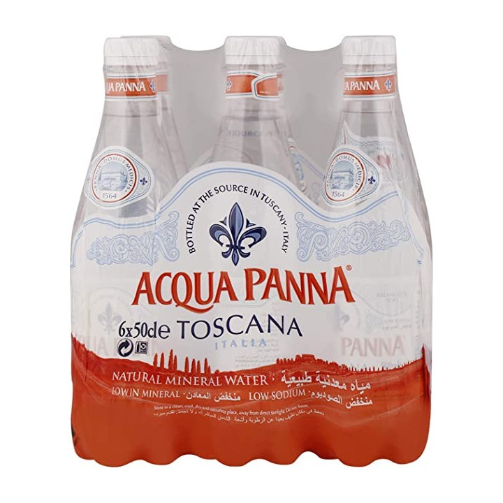 EAU ACQUA PANNA PET 6X50CL