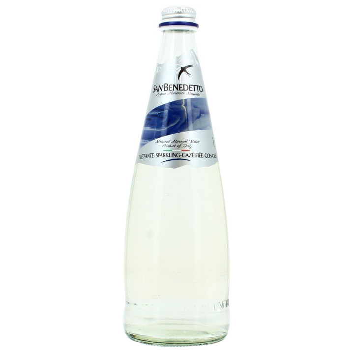 Eau pétillante SAN BENEDETTO Prestige btle en verre 12x1L