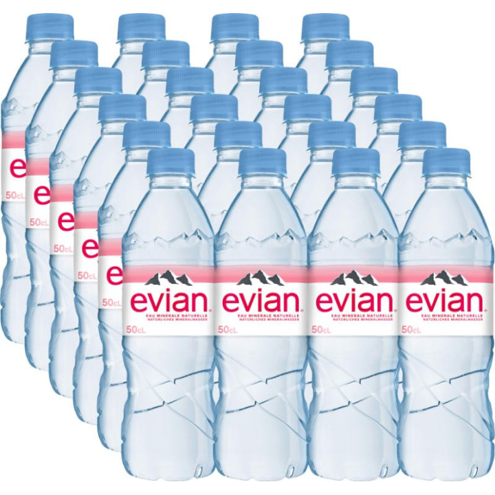 Eau EVIAN 6 x 50cl