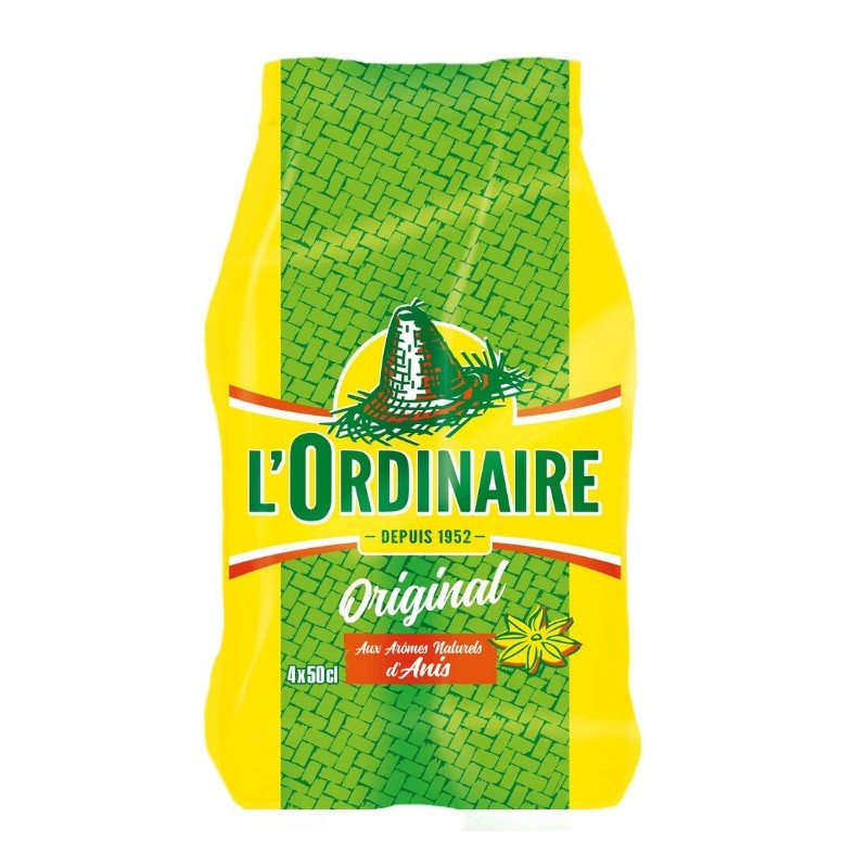 L'ORDINAIRE - Original, bouteille de soda 50cl – Guadeloupe