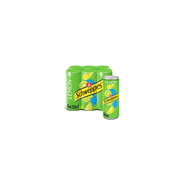 Schweppes Lemon 33CL CAN SLIM