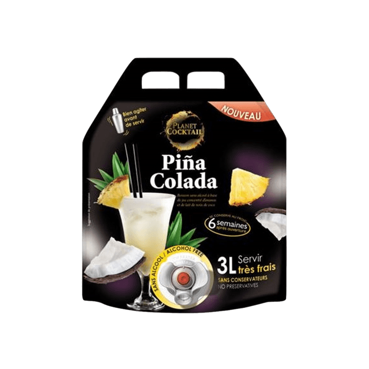 Jus PLANET COCKTAIL piña colada sans alcool (cubi 3L)