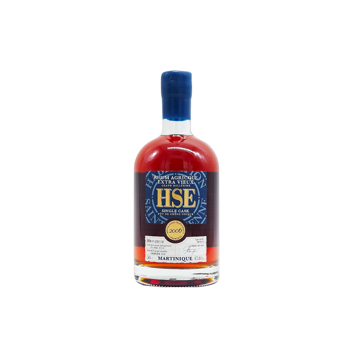 Rhum vieux HSE single cask 2006 47,8% (50cl)