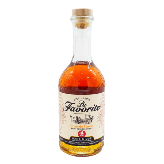 Rhum vieux LA FAVORITE cœur de canne 4 ans 42° (70cl)