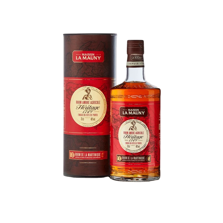 Rhum ambré MAISON LA MAUNY heritage 40% (70cl)