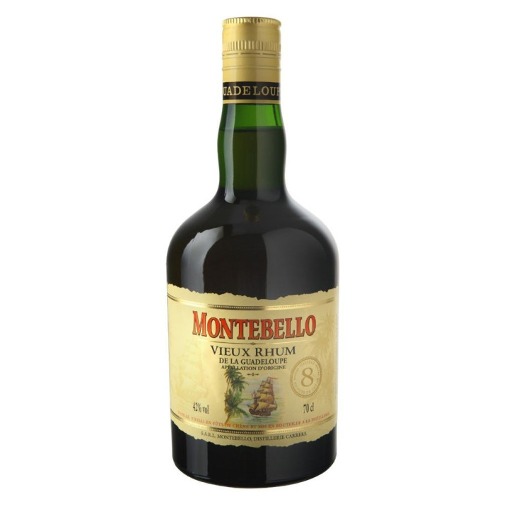 Montebello  Rhum Vieux Millesime 8 Ans 42°