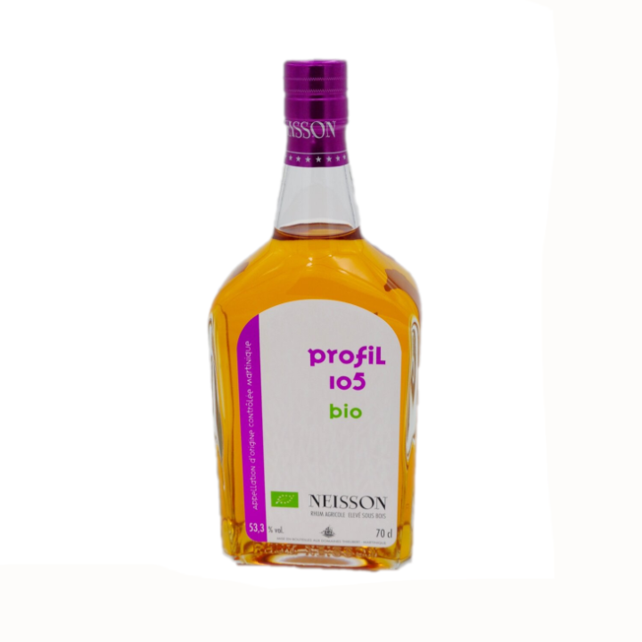 Rhum ambré NEISSON profil 105 bio 53,3% (70cl)