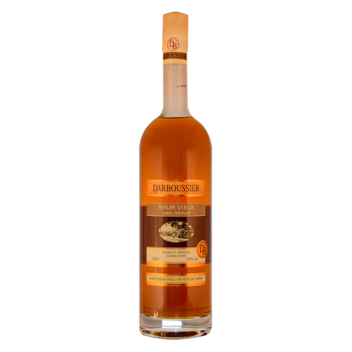 Rhum vieux DARBOUSSIER label premium 45% (1L)