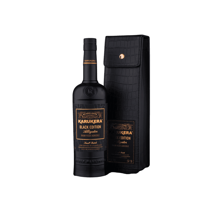 Rhum vieux KARUKERA black edition alligator 45% (70cl)