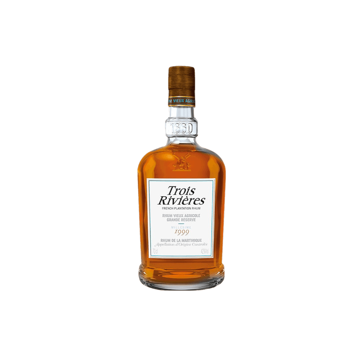 Rhum vieux TROIS RIVIERES millésime 1999 42% (70cl)