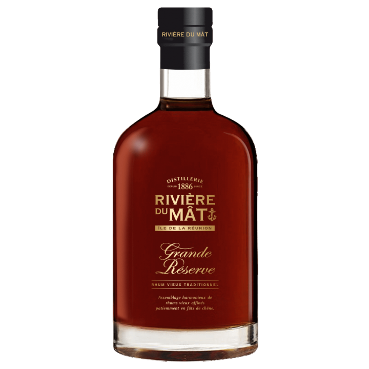 Rhum vieux RIVIERE DU MÂT grande réserve 40% (70cl)