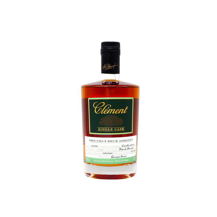 Rhum vieux CLEMENT single cask vert 40,8% (50cl)