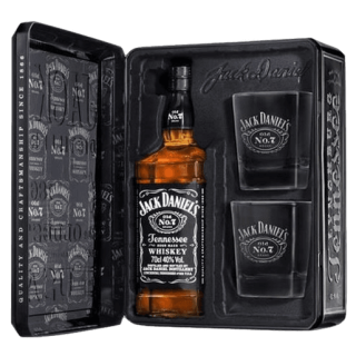 Whisky JACK DANIEL'S coffret métal (70cl)