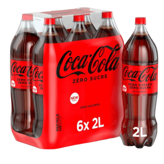 Coca-Cola Zero Pet 6 x 2L