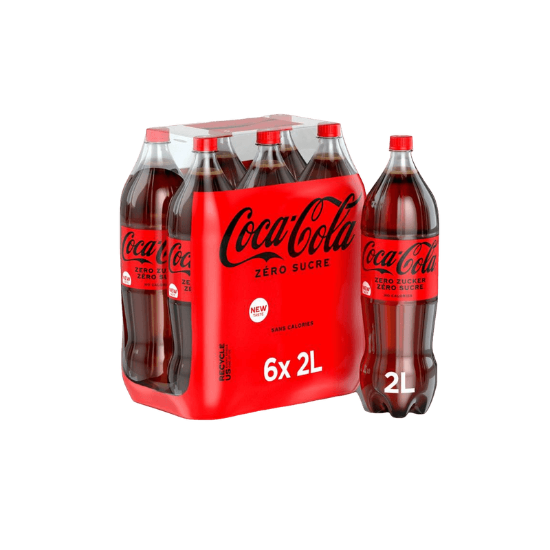 Pack de Coca-Cola Zéro sans sucres (6 x 33 cl)