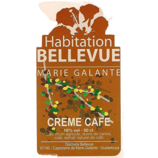 Crème HABITATION BELLEVUE café 18% (50cl)