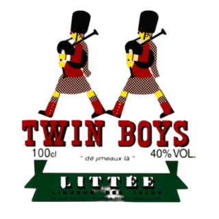 Gin Twin Boys Littée 100CL