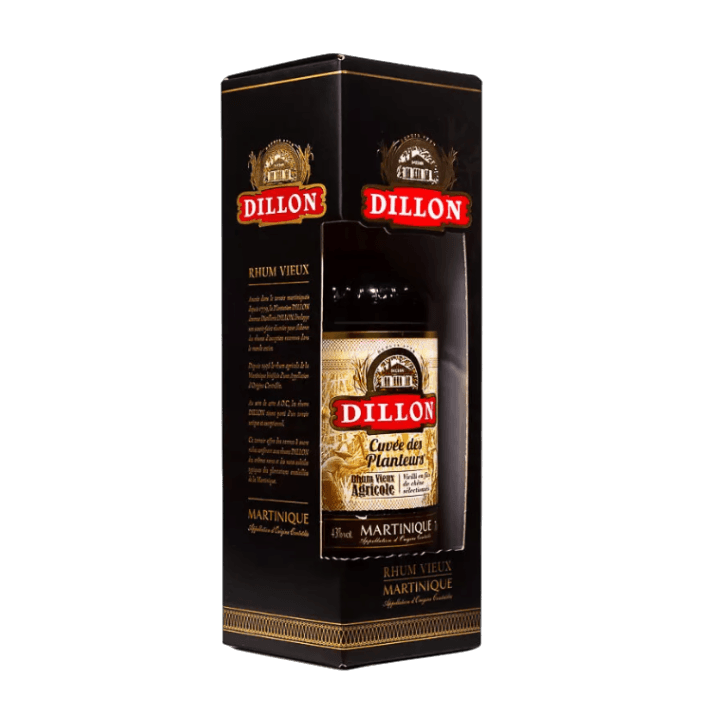 Rhum vieux DILLON cuvée des planteurs 43% (70cl)