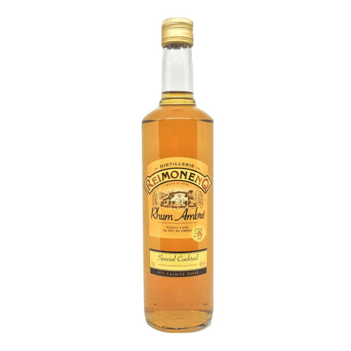 Rhum ambré REIMONENQ 2 ans 40% (70cl)