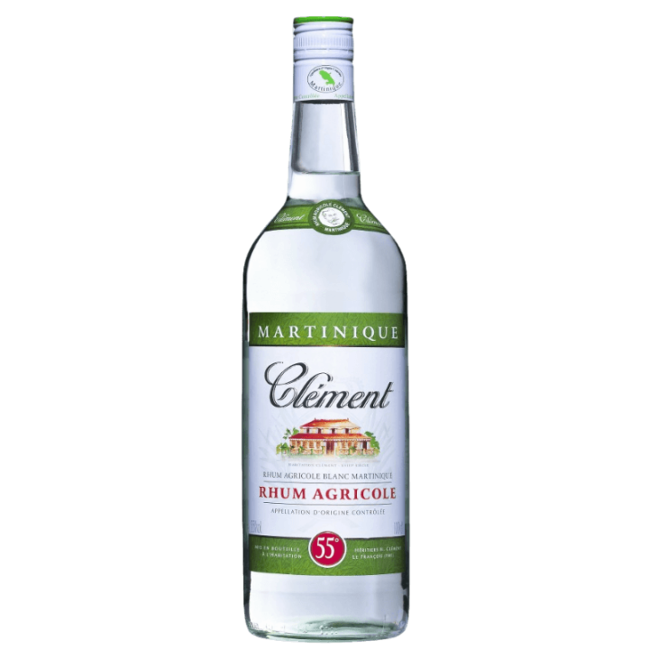 Rhum blanc CLEMENT blanc 55% (70cl)