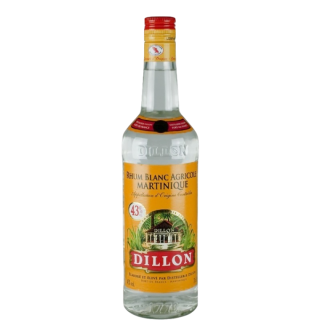 DILLON Rhum Blanc 43° 1 L