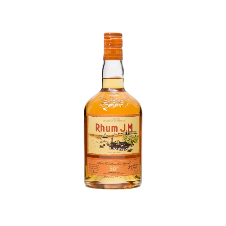 RHUM J.M 50° Élaboré sous bois 70cl