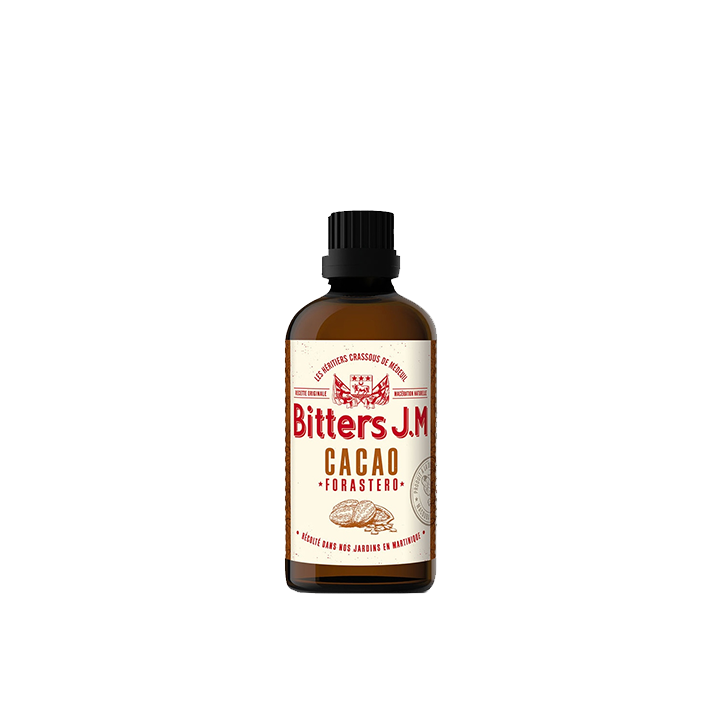 Rhum BITTER JM cacao 48,6% (3 x 10cl)