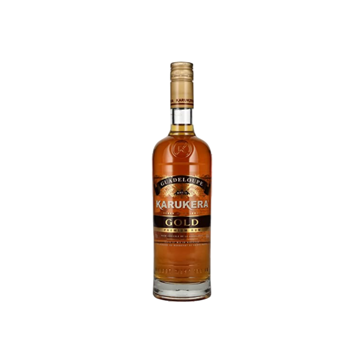 Rhum ambré KARUKERA gold 40% (70cl)