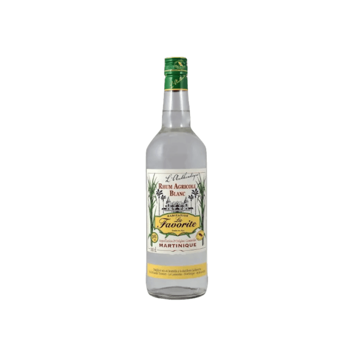 Rhum blanc LA FAVORITE l'authentique 50% (1L)