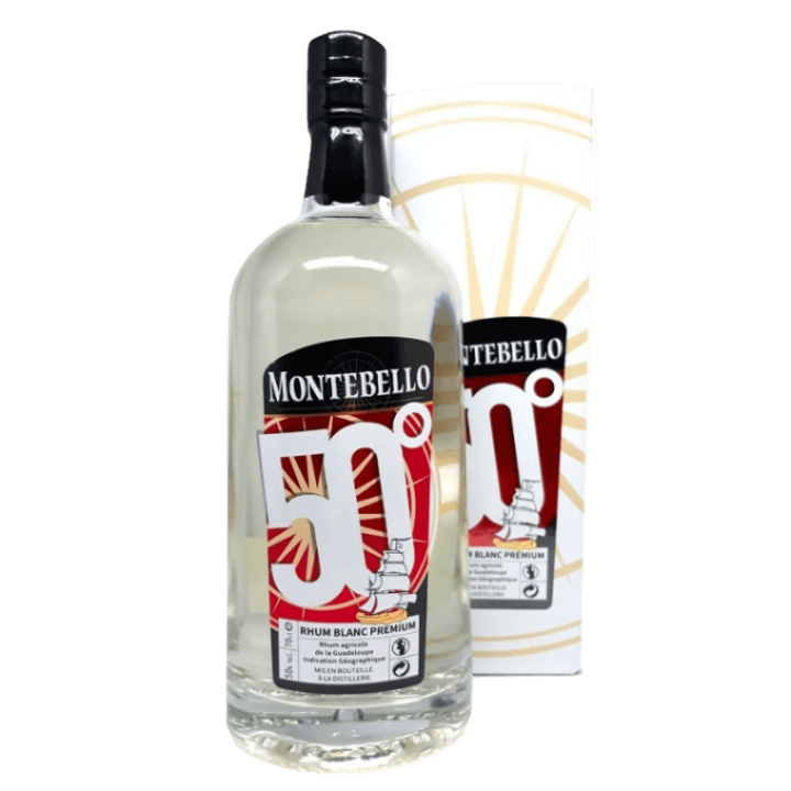 Rhum blanc MONTEBELLO premium ovation 50% (70cl)